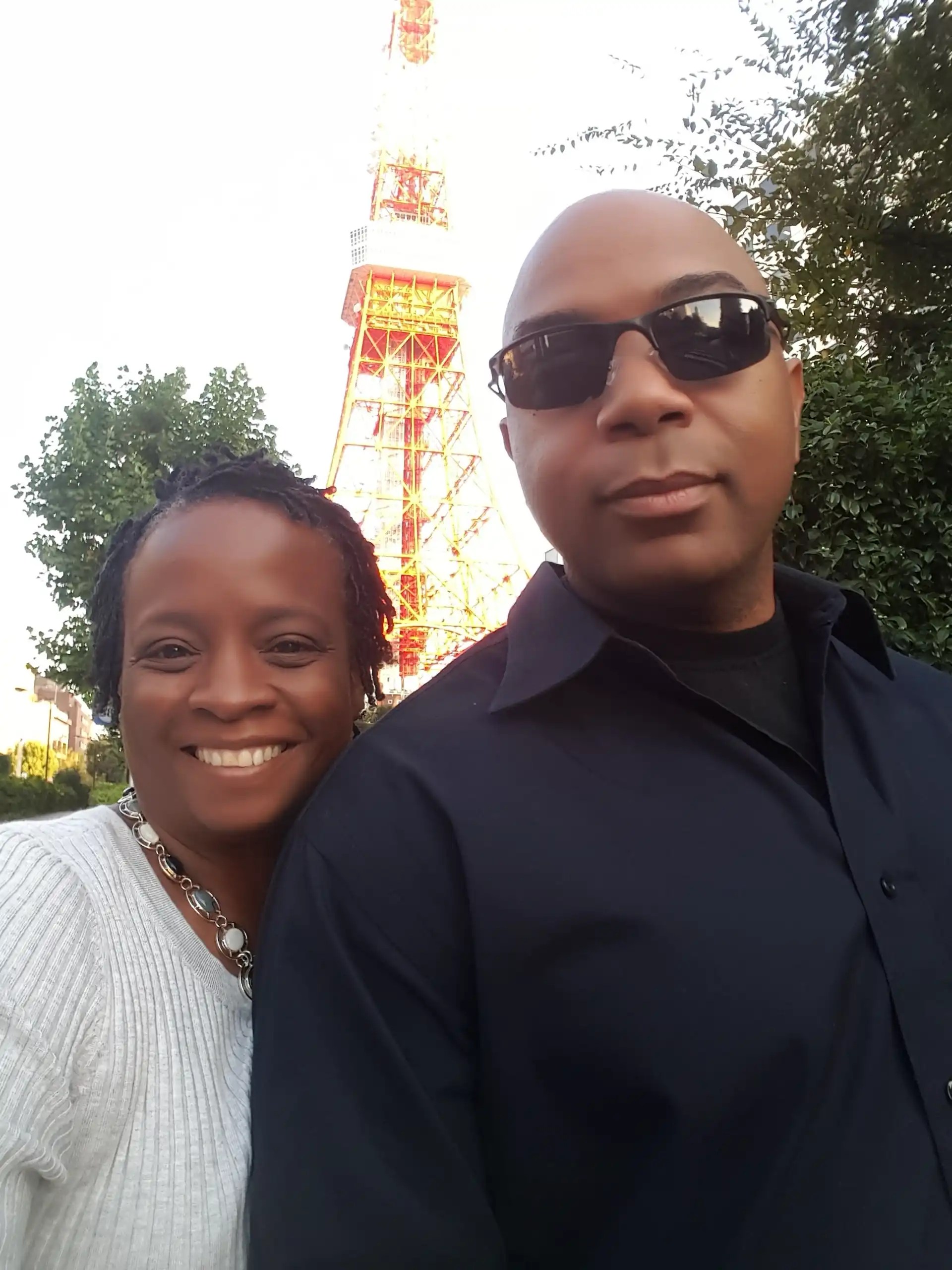 Steven n Stacey Tokyo Tower Japan